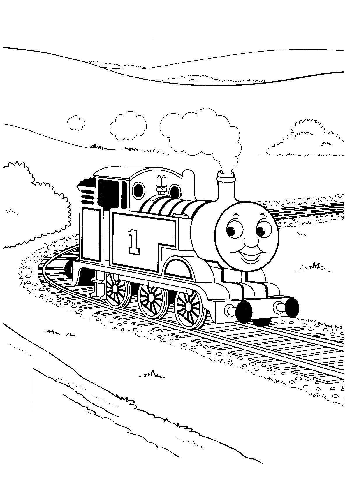 Thomas Color Pages 3